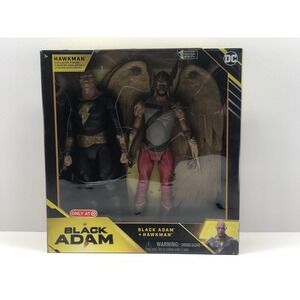 DC Black Adam & Hawkman 12" 1st Edition Action Figures 2 Pack